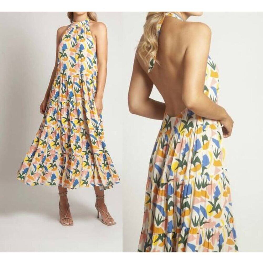 FRESHA LONDON azra dress in summer verano size Small